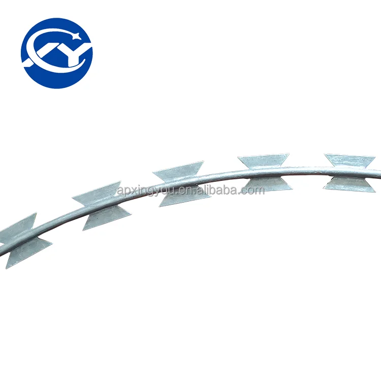 galvanized razor barbed wire with good quality