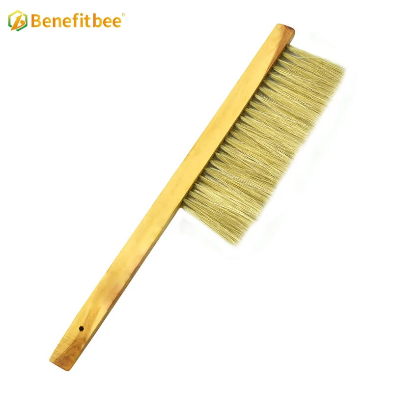 Apiculture tools double rows bristles beekeeping bee brush