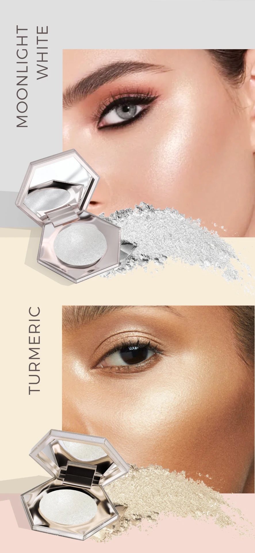 wholesale waterproof highlighter makeup body highlighter highlighter powder