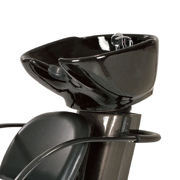 Hair Salon Furniture Shampoo Chair Backwash Unit With Rust Proof Metallic Steel Base