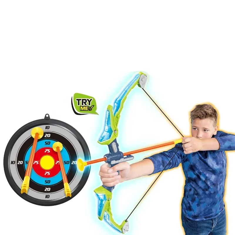 PANDAS Hot selling Kids Crossbow Set Outdoor game Sport Toy Hunting Crossbow Archery Toy with 3 Suction for children