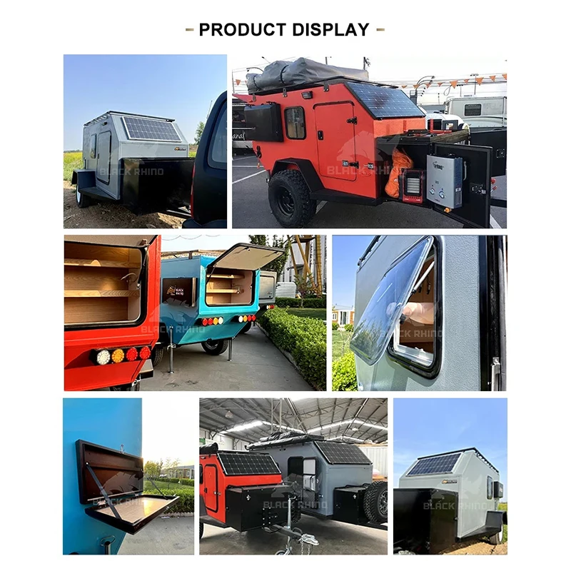 China supplier buy camping trailer mini campervan camper offroad