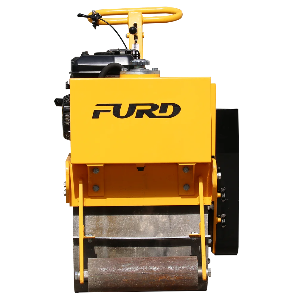 New pavement machinery construction machinery mini walk behind vibration road roller for sale