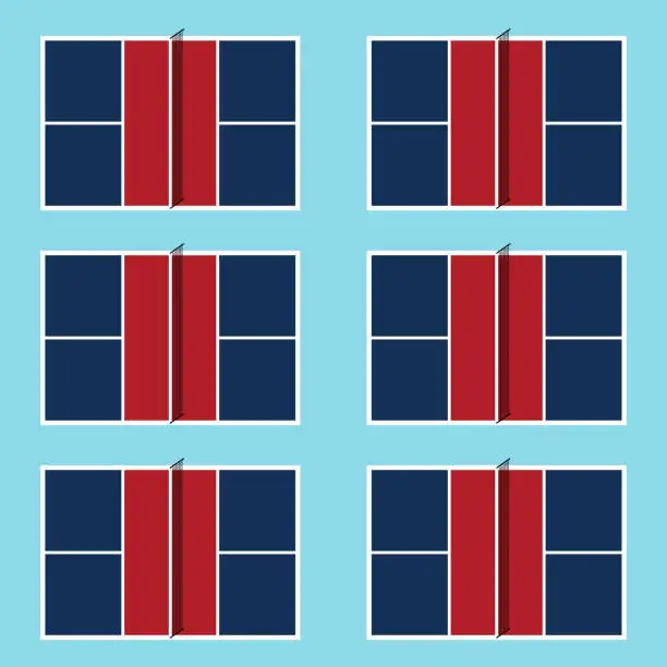 Hot Picks 60*30ft Roll Mat Pickleball Court Pickleball Flooring Professional 44*20ft Full Size Court Flooring Roll