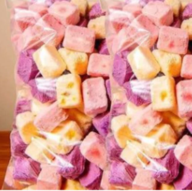 China Wholesale Premium Quality Crunchy Snacks Fruit Flavor High Nutrients Freeze Dry Yogurt Cube