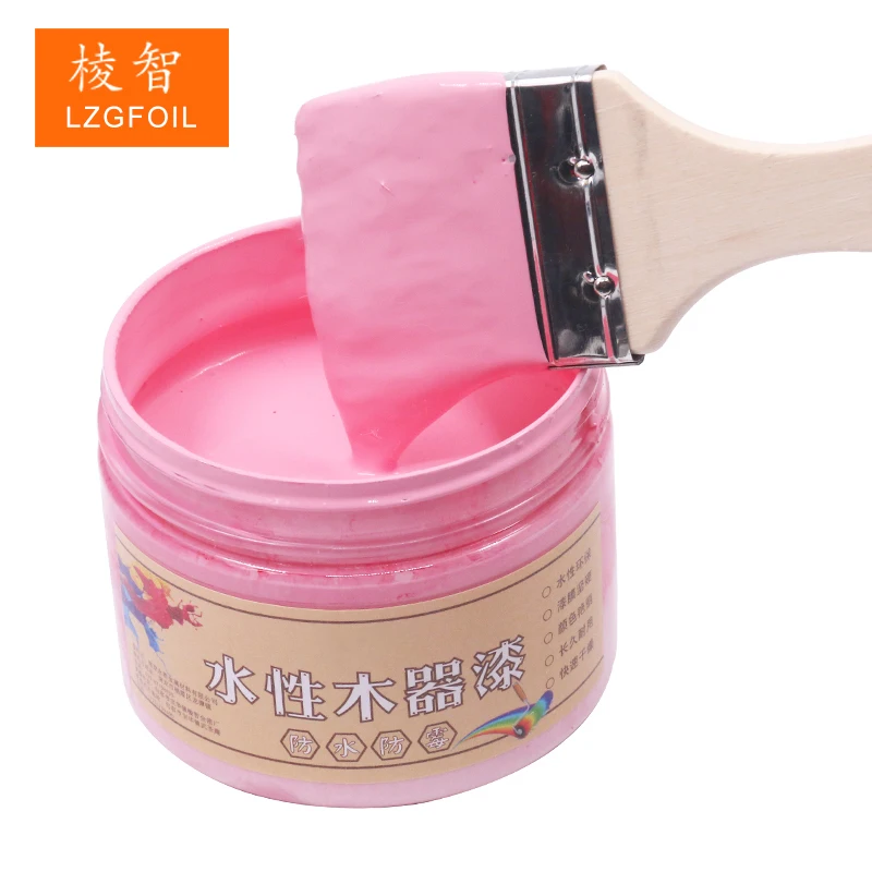 
Pink 250g Water-based Woodwork Paint Acrylic Lacquer for Student Beginner Hand-painted Wood Wall Paper Metal 