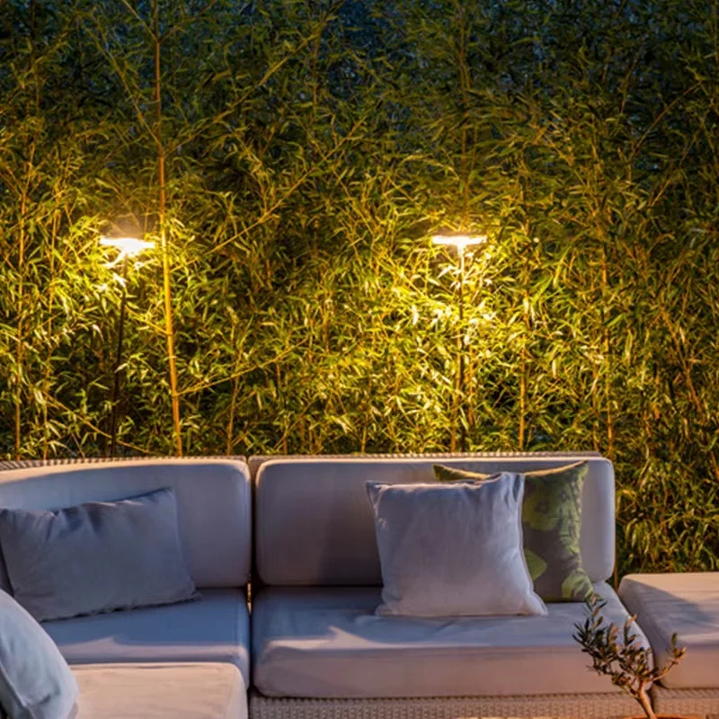 Lumind Outdoor garden lights waterproof high pole lamp garden lawn lights outdoor landscape park lighting plug-in luminaire