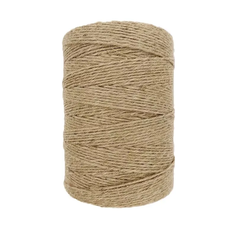 Natural Jute Twine Roll 2mm 1000ft for Packaging & Cording Needs