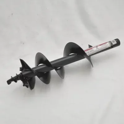 9 Inch Compact Post Hole Auger for Tractor 3 Point Post Hole Diggers with 2 Round Shaft