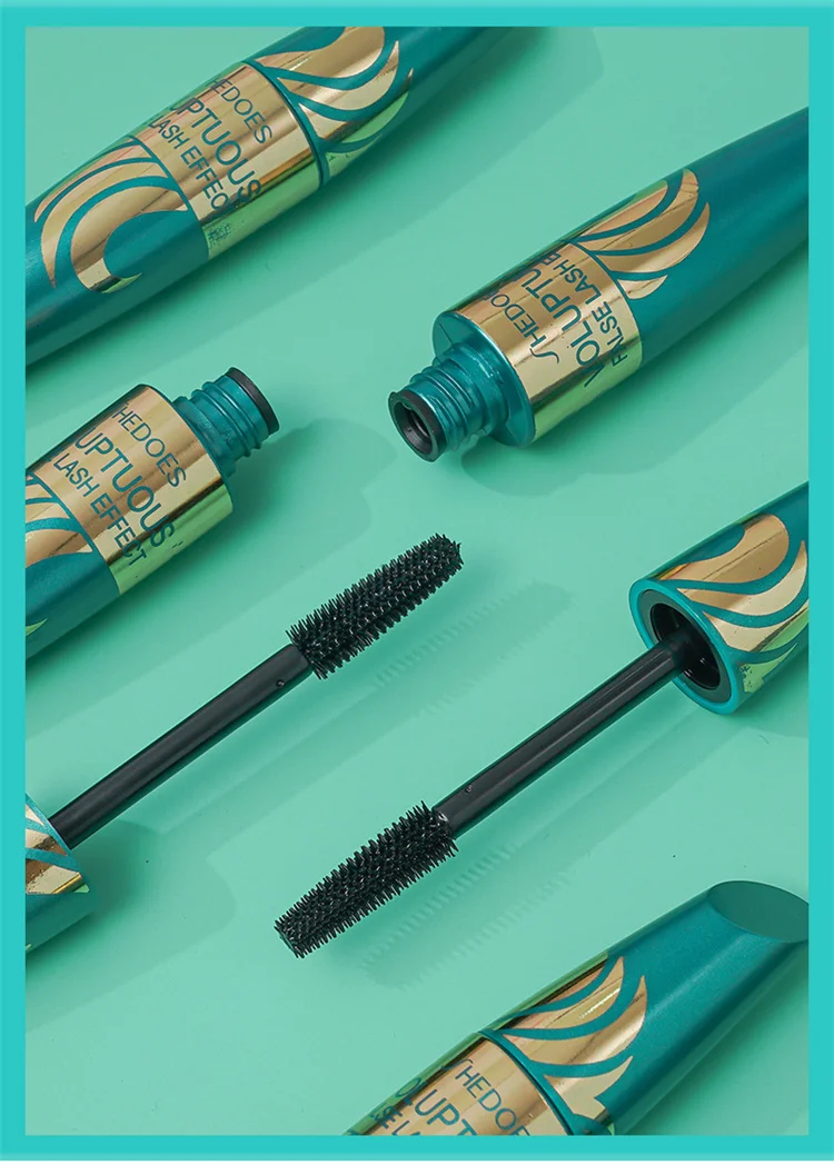 New Arrival Low MOQ 4D Silk Fiber Lash Mascara Black Volume Eyelash Mascara Waterproof