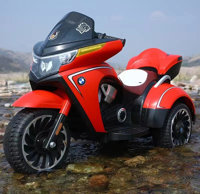 Multi-color kids electric motorcycle baby gift three-wheeled motorcycle for boys and girls