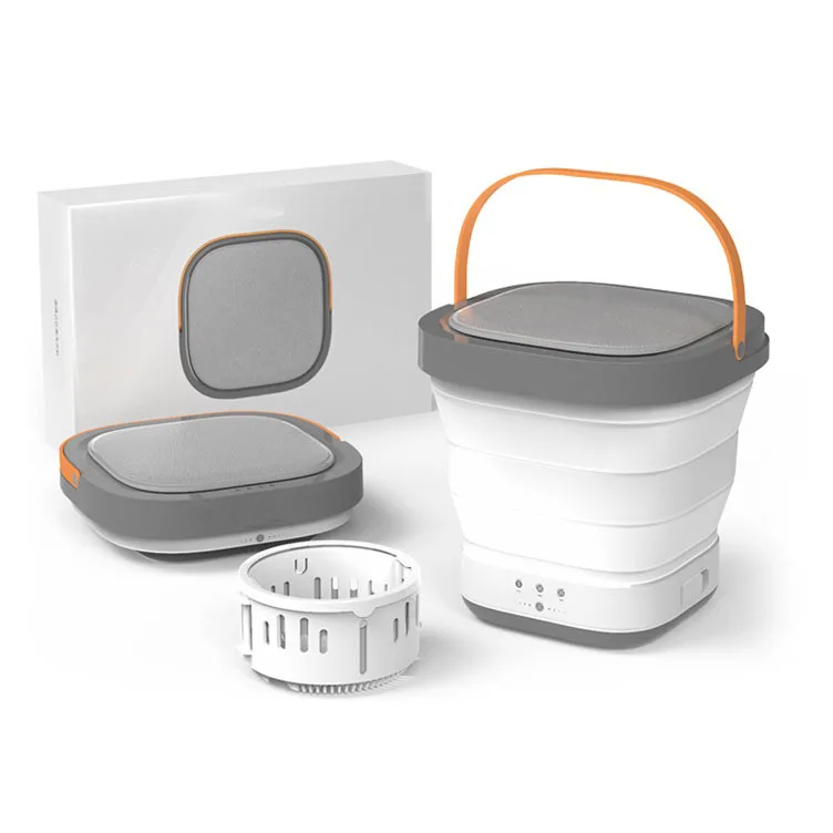 Mini Portable Folding Washer and Dryer Small Foldable Washing Machine for Baby Clothes