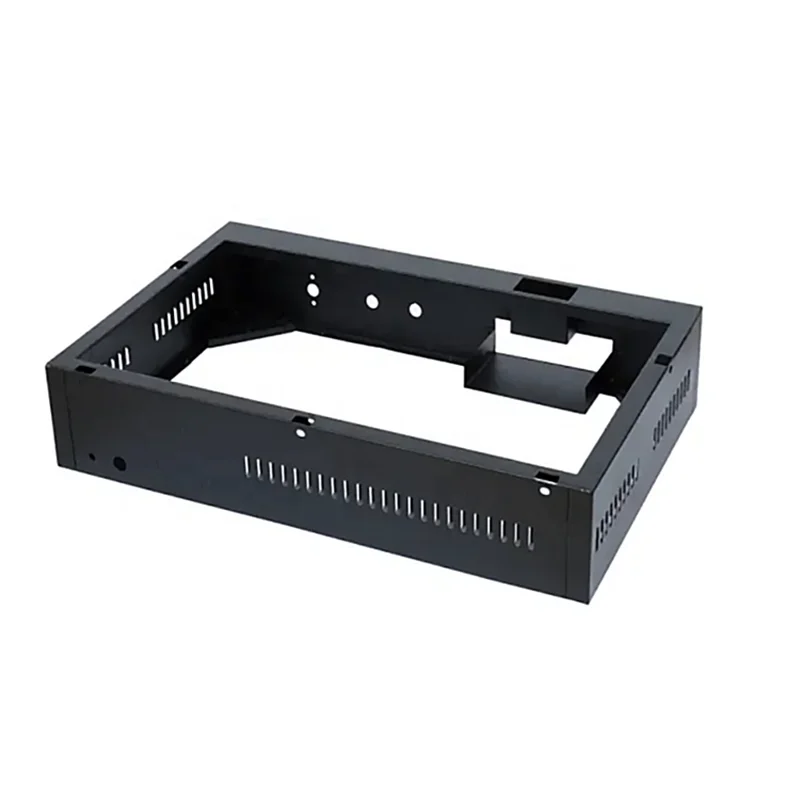 HYM OEM изготовленная на заказ лазерная резка алюминиевая коробка для распределения электроэнергии электронный инструмент корпус из листового металла производитель
