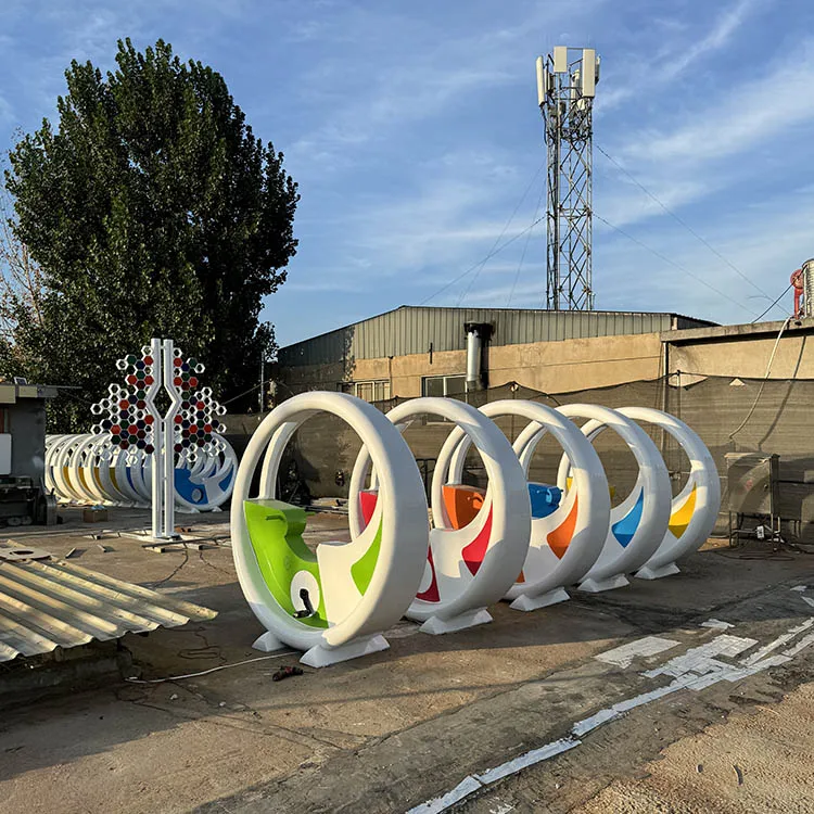 Coin Operated Games Factlity Spray Park Dynamic Pedal Interactive Power Generation Bicycle Fountain Bike