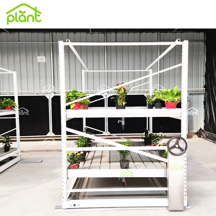 Professional customization mushroom cultivation grow racks growing shelves  Vertical Mobile Grow Rack System Farming