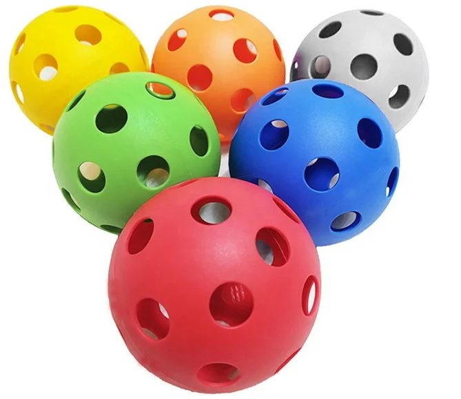 Perforated Plastic Toy  Hollow Golf Practice Training Sports Ball
