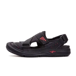 Amazon Hot Sell Fashion Summer Men Sandals Outdoor Beach Comfortable Lightweight Casual Breathable Sports Mens Leather Sandals