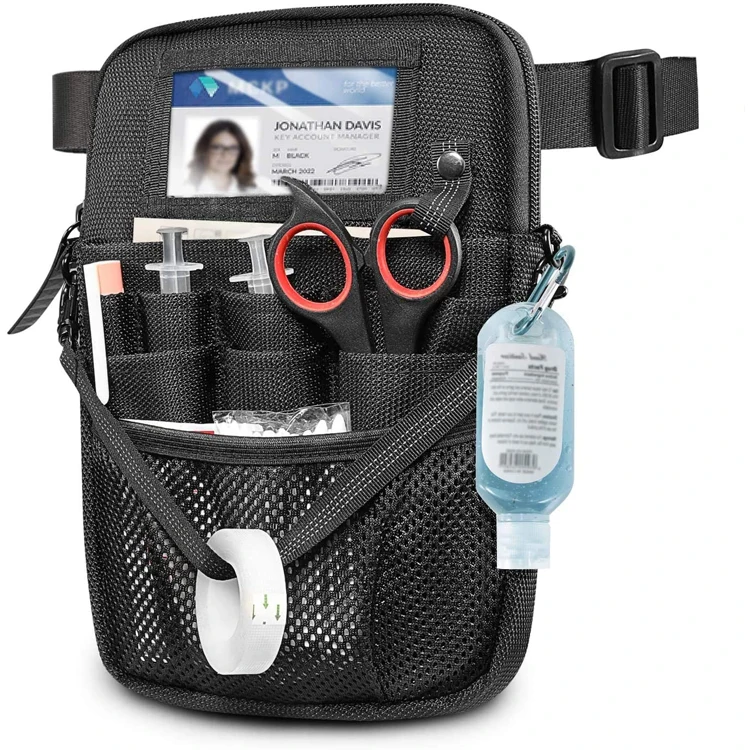 Nurse Waist Bag Medical Belt Utility Kit Medical Care Kit Utility Waist Pack Nurse Fanny Pack Pocket Organizer