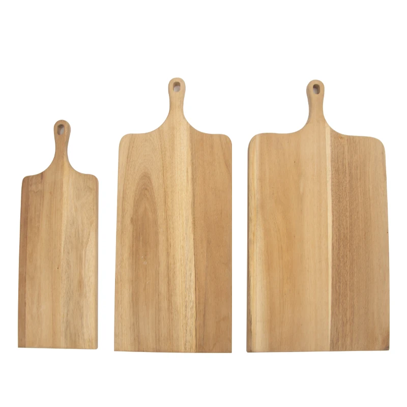 Acacia Wood Rectangle Cutting Board Serving Chopping Board Large Walnut Wooden Acacia Wood Meat Cutting Board