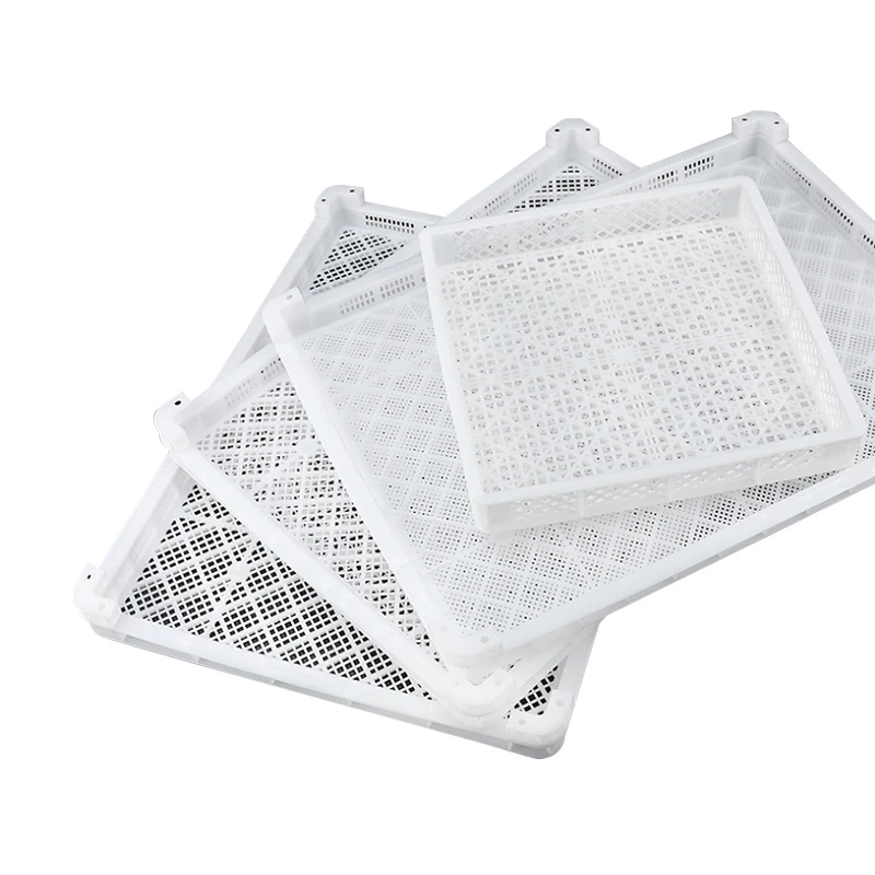 Plastic Drying Tray Large Plastic Drying Trays Plastic Stackable Food Drying Tray For Fruit Mushroom Vegetable Drugs Seafood