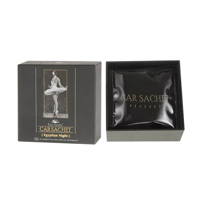 Long Lasting Car Hanging Perfume Sachet Eco-friendly Fragrance Beads Car Fabric Sachet