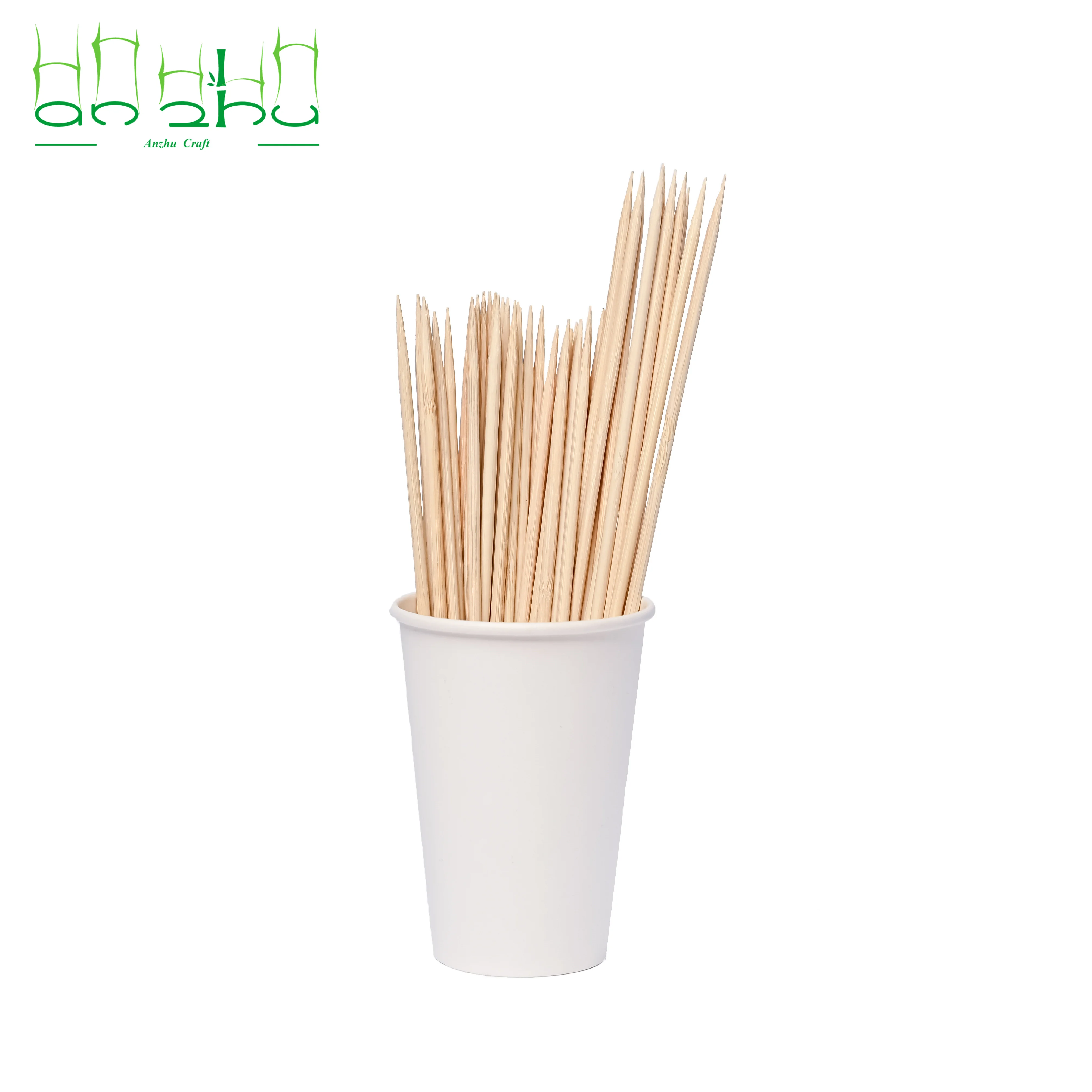 Comfy Package bamboo skewers for grilling, kebabs, fruits, appetizers and cocktails