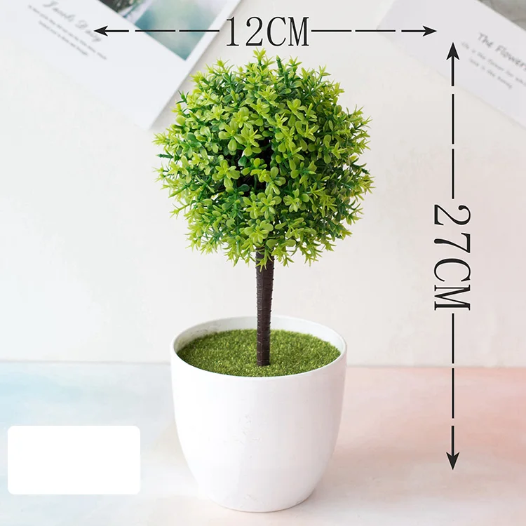 5 models High quality artificial potted plants for home decorations and garden decorations