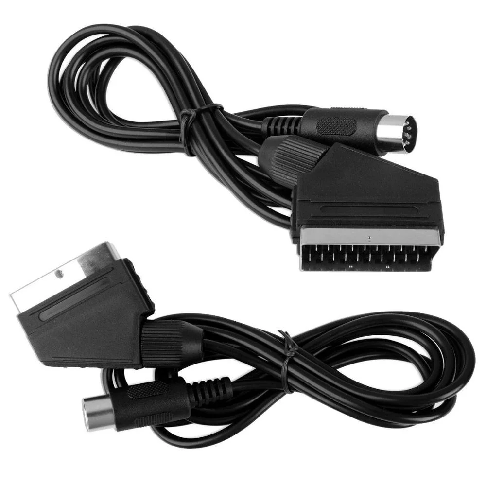 RGB AV TV провод C-Pin Scart кабель для Sega Mega Drive 1 Master