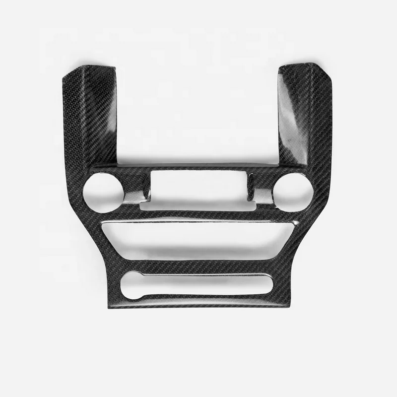 For Ford 2015 Mustang Radio Surround Carbon Fiber Decorative Cover(For LHD only)