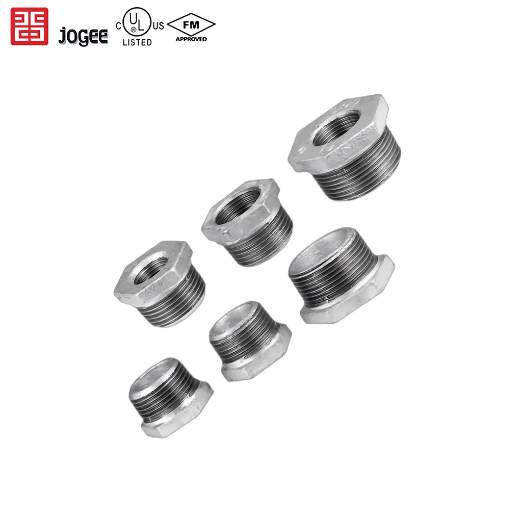 New Model Customized High-Quality Galvanized Threaded Bushing Reducer For Plumbing And Industrial Applications