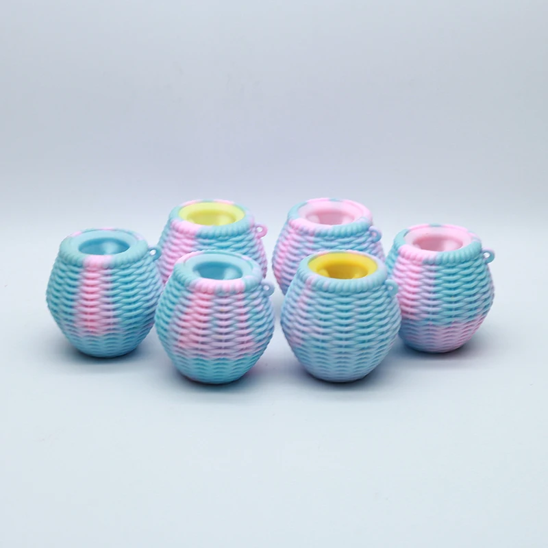 New Arrivals Stress Relief Sensory Squeeze Two Colors Chicken Coop Duck Squishy Toys