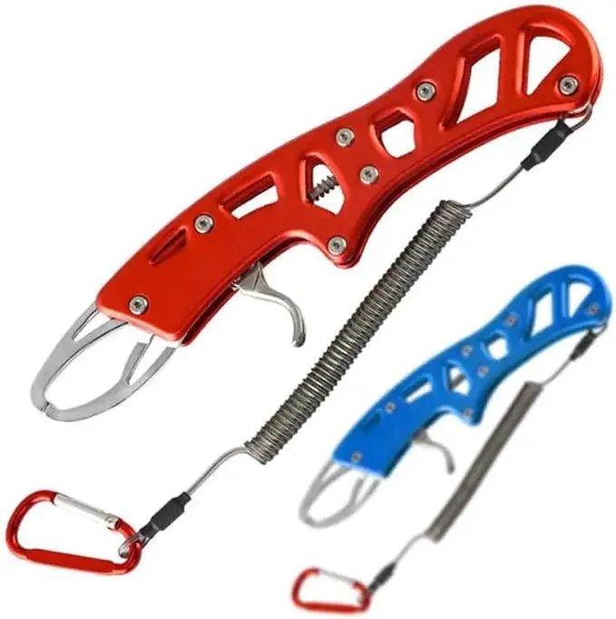 8.4inch 127g Stainless Portable Fishing Pliers Fishes Grip Fish Trap Fishing Tackle