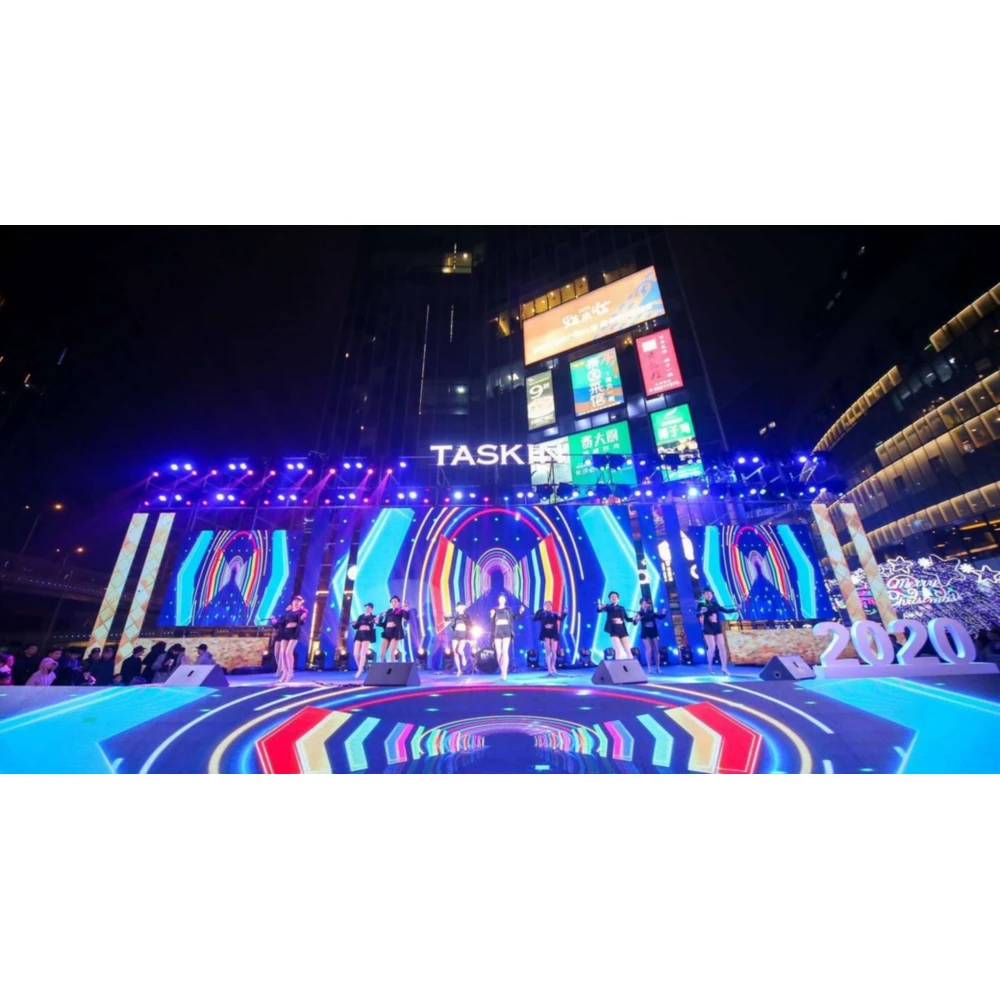 Indoor Rgb P3.91 P391 Pixel P3.9mm Led Die Cast Panel 500X500mm Hd 4K Display Video Wall Screen Chassis Conference Events Stage