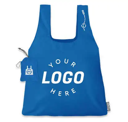 Custom Logo Printed Reusable Foldable Large Polyester Grocery Shoulder Shopping Tote Bag For School Travel Beach