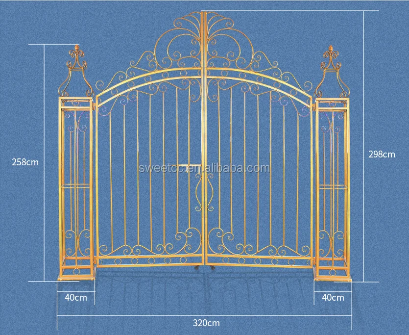 2019 fashion design wedding stage decoration wedding metal backdrop arch for sale