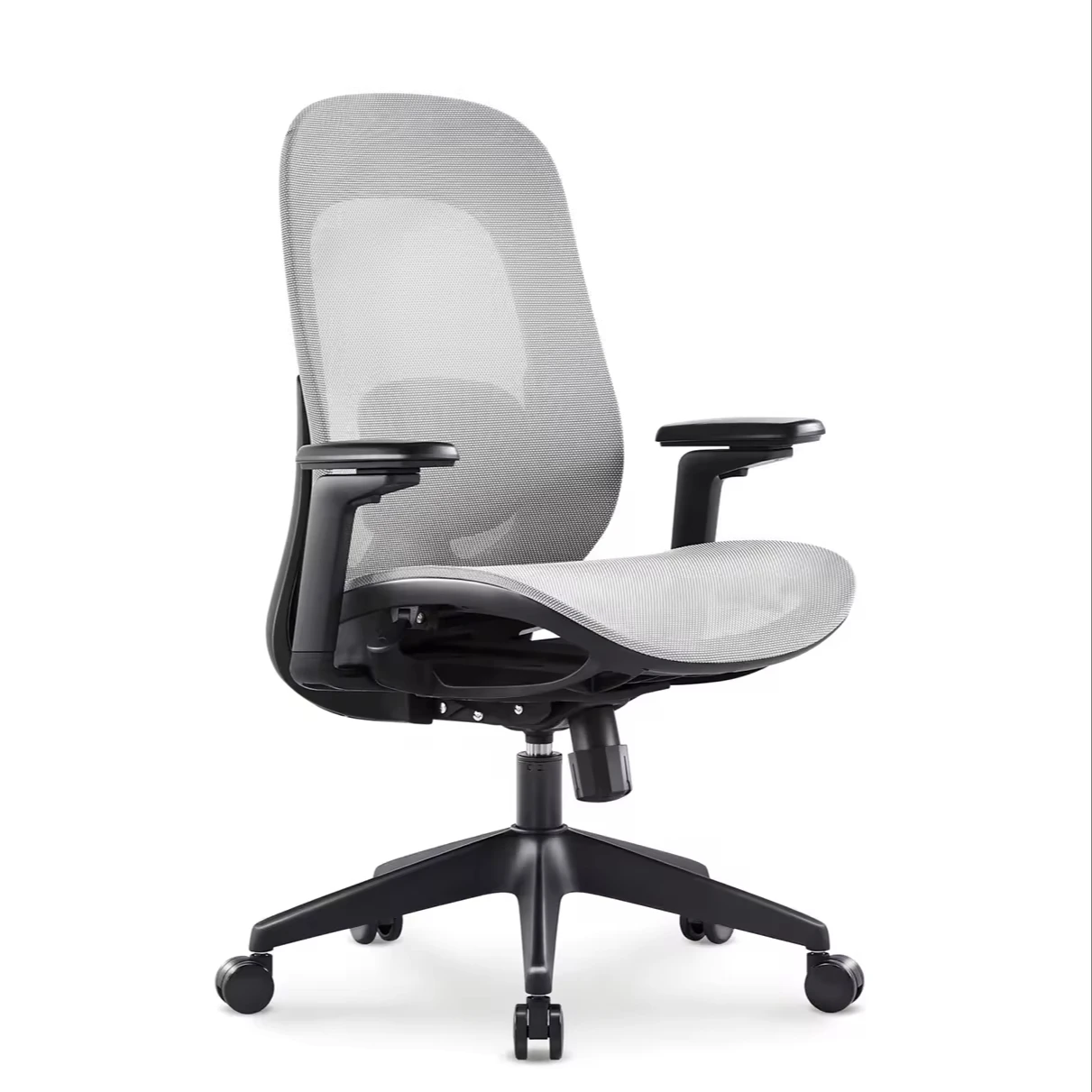SAGELY with Metal Aluminum  Meeting room Fabric Mesh Swivel Modern Luxury Black SEAT Style Lock Packing Furniture Cushion