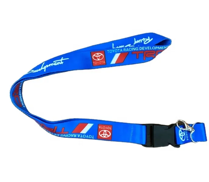 
custom jdm badge lanyard keychain accessories lanyard hook wholesale pink black car lanyards 