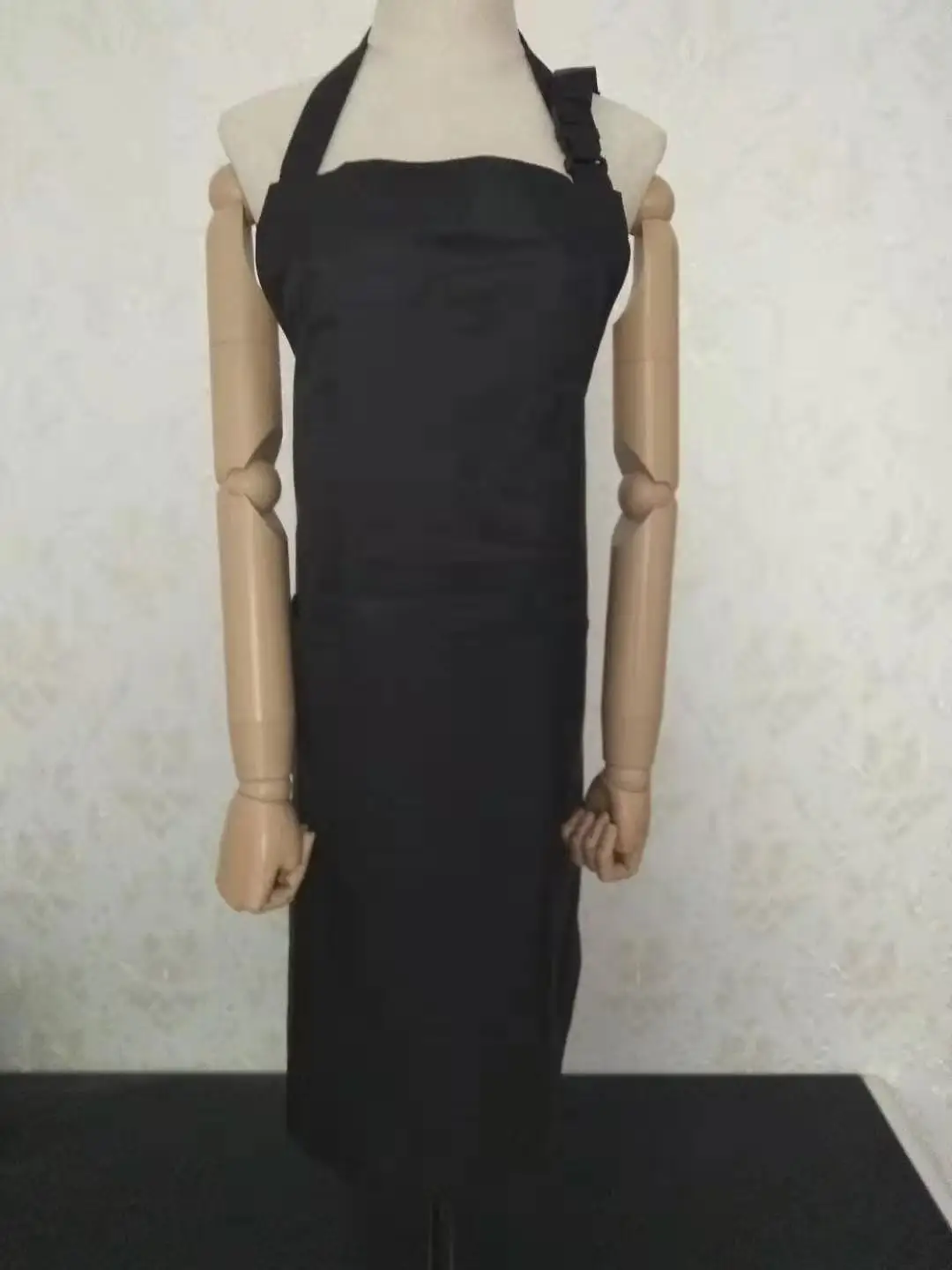 Cheap Plain Black Aprons Waterproof Apron For Women Car Wash Apron