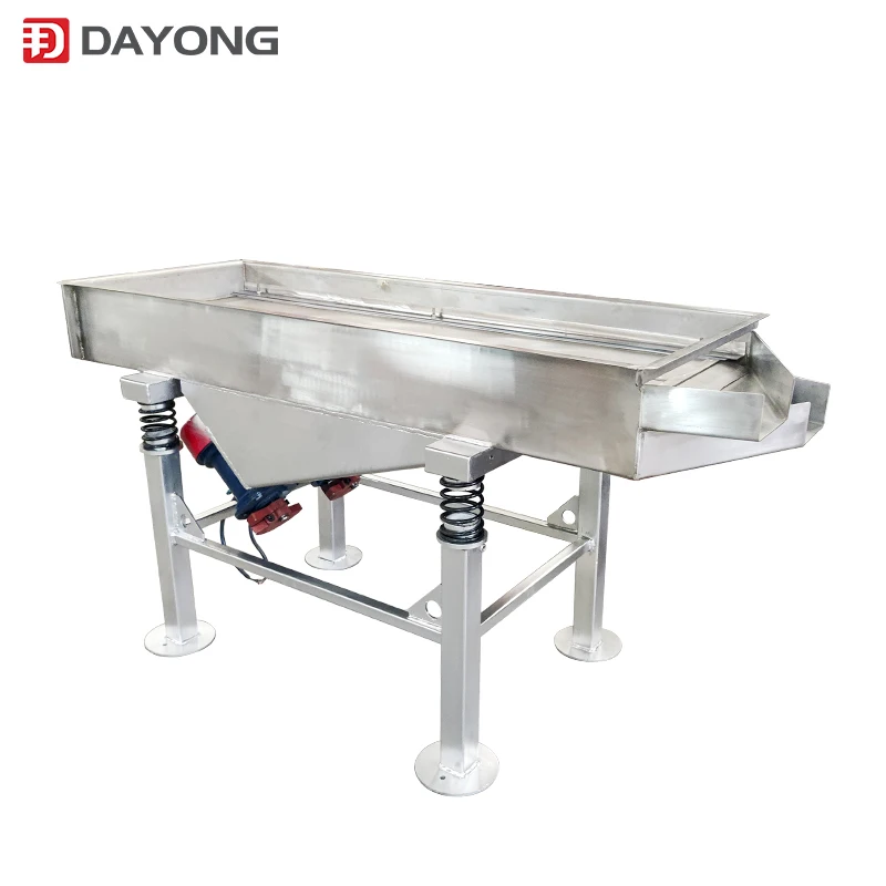 DY Series Large Capacity Crop Powder Granules Linear Vibrating Screen