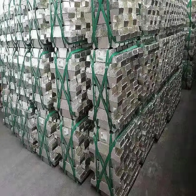 Цинковый слиток высокой чистоты с 99.99% сплавом цветного