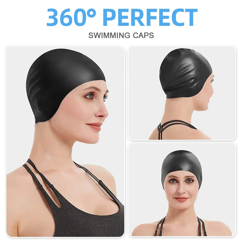 Hot sale Swimming Caps High Quality Best Water-proof Swimming Hats High Elasticity Silicone Swim Caps