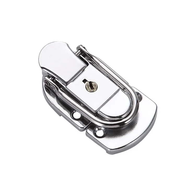 FAYSHING Mild steel Lock Buckle Latch with key For Wooden Case Boxes Hardware FS1033