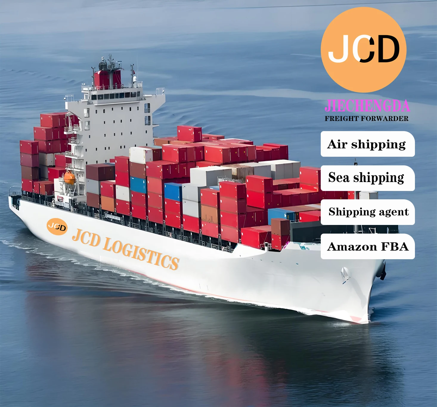 Best From China to Usa/Uk/Fr/DE/AD LCL Freight Shipping Transport Service Fba Sea Transportation Agent Buyer