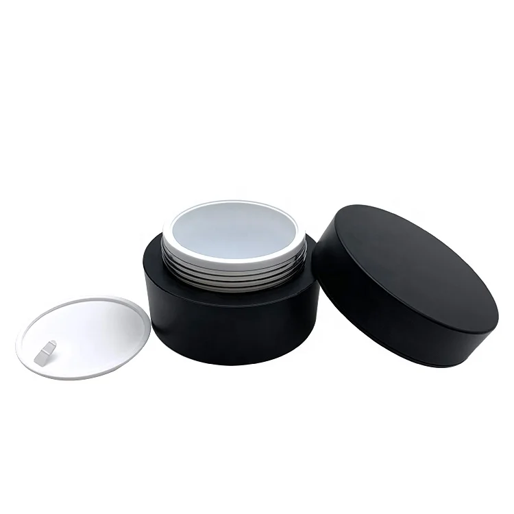 
15g 30g 1 oz cosmetic jar white round plastic empty plastic packaging cream jar white cosmetic packaging acrylic jar cosmetic 