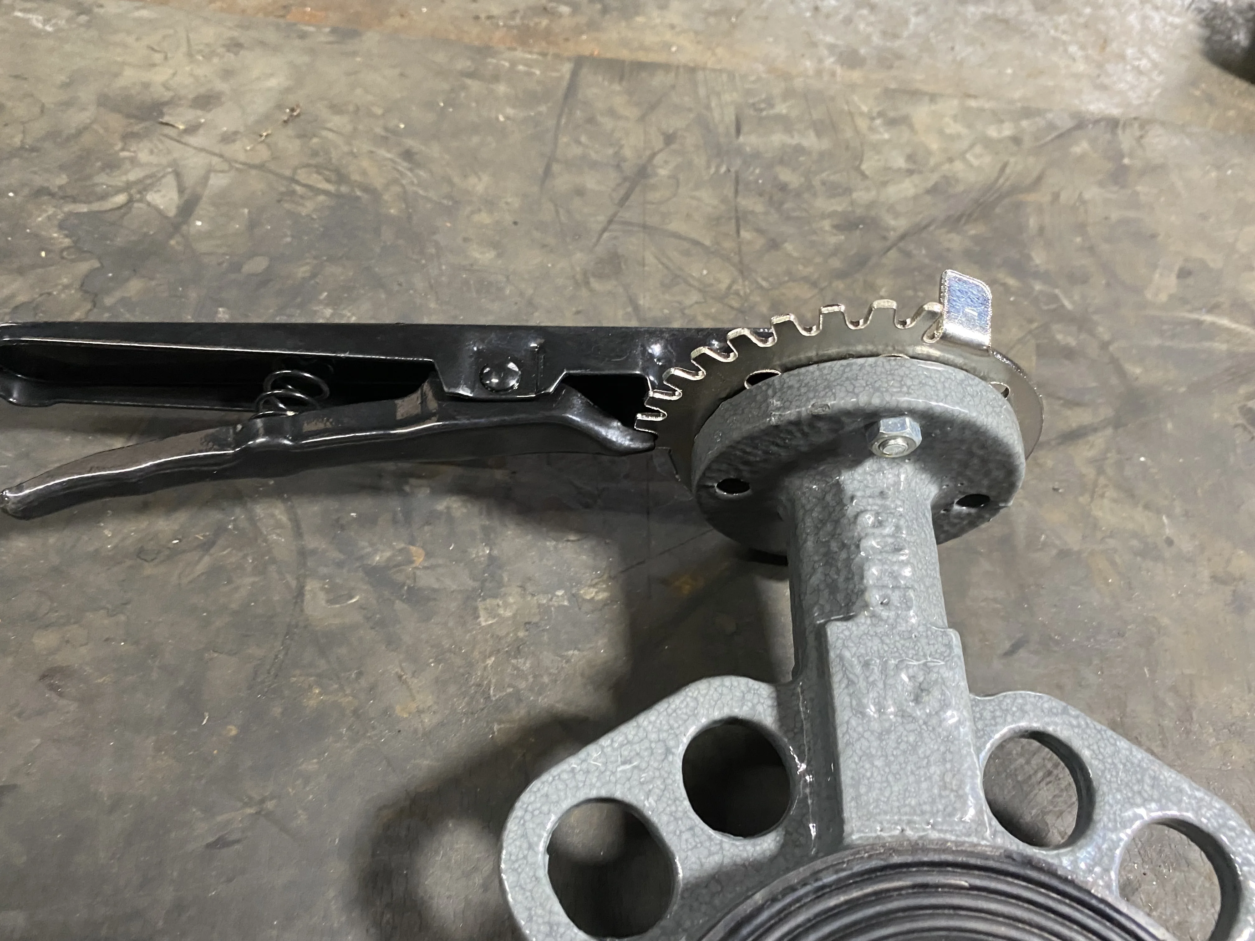 high quality water supply lugged type butterfly valves with Aluminum hand bar