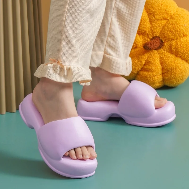 Hot Selling EVA Ladies Flat Sandals For Women Casual Walking Shoes Soft Women Flip Flops Slippers