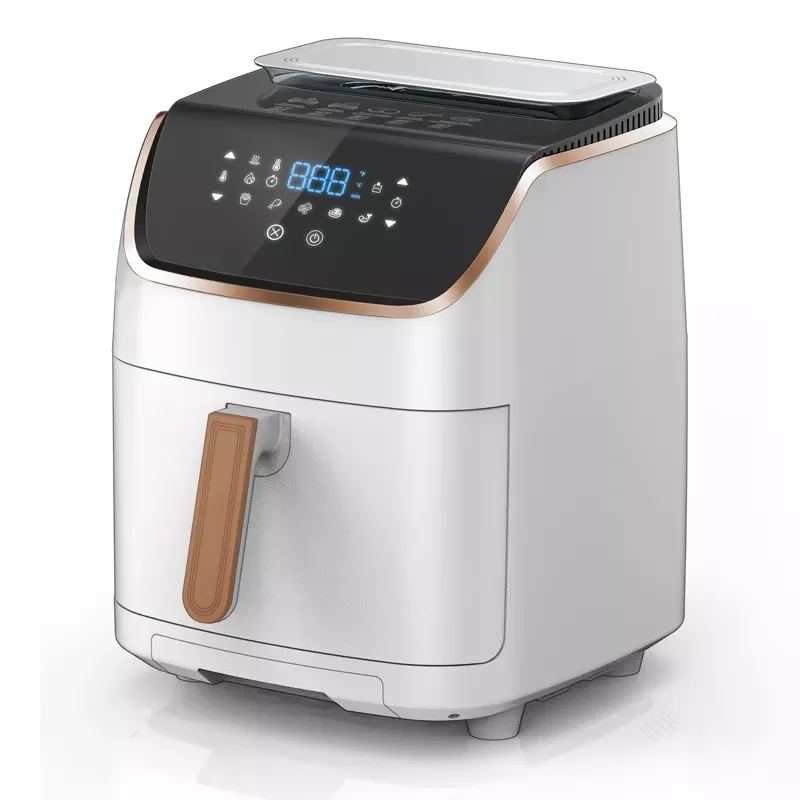 New 7L Digital Touch Screen Oil Free better for steam vegetables and baked goods Multifunction Steam Air Fryer