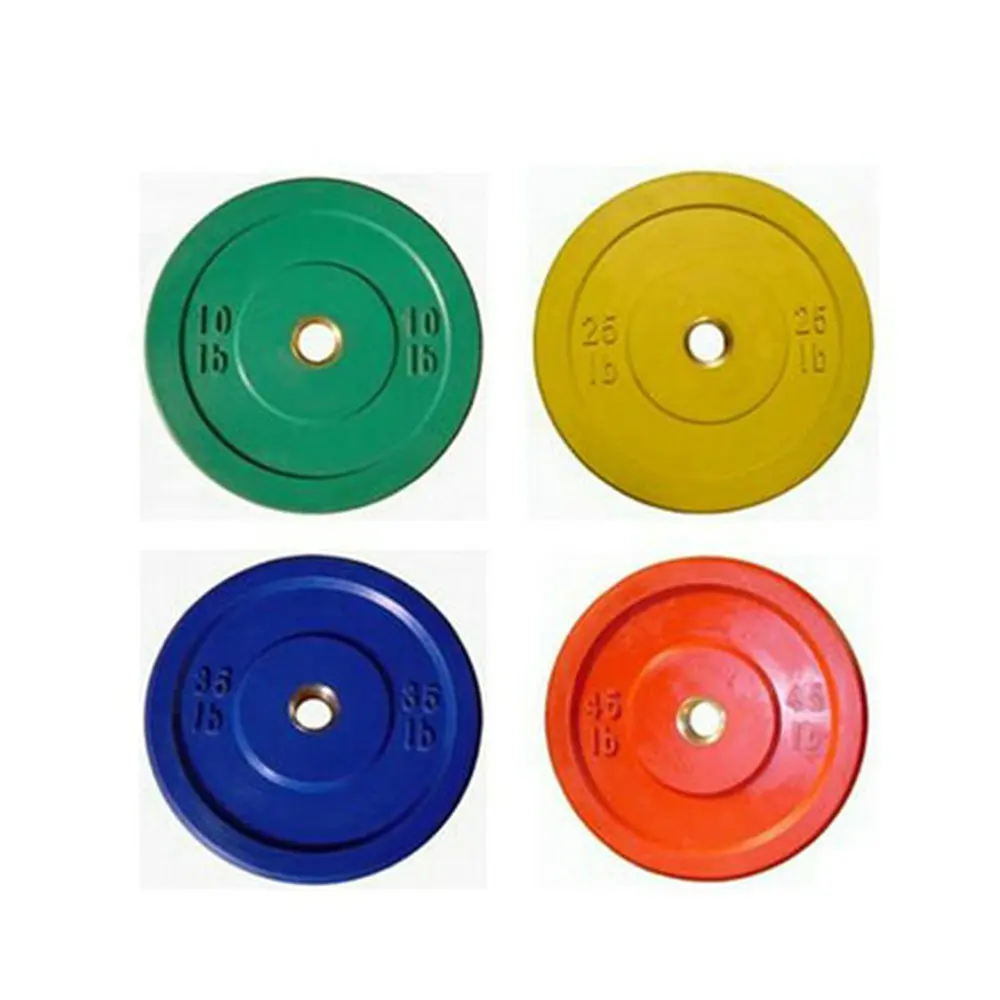 1.25kg-10Kg 2.5 Lb-20lb Color Bumper Hexagon Cement Rubber Weight Plate for Pump Set