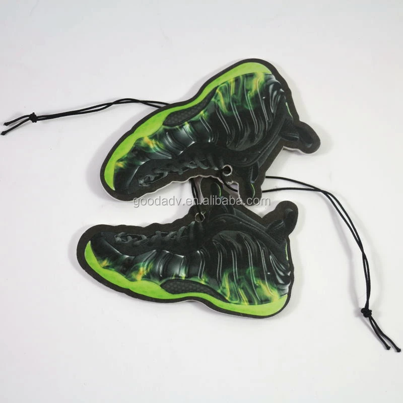 Customized Size and Eco-friendly cotton paper Material hanging car air freshener