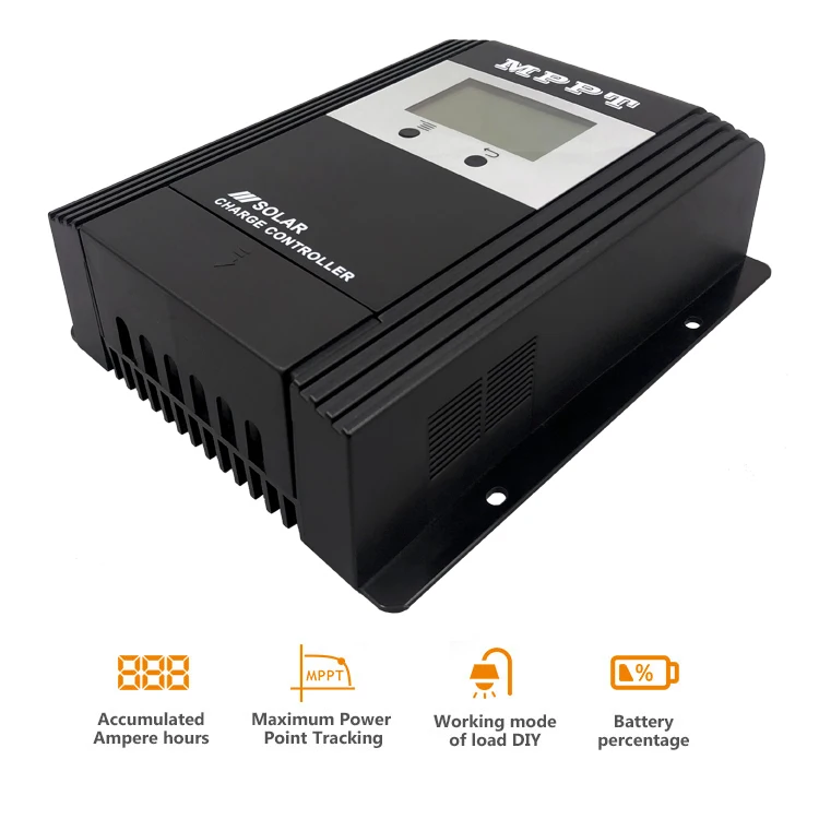 Контроллер заряда литиевой батареи 12v 24v auto 30a 30 Ампер Портативный солнечный регулятор mppt